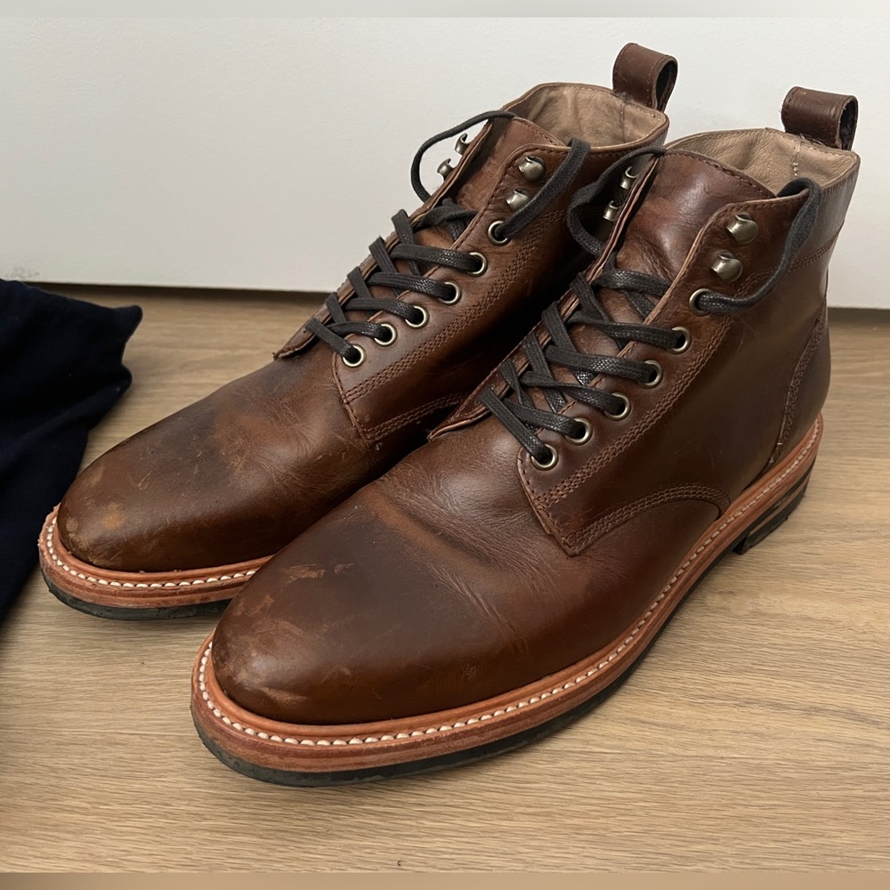 The Trench Boot in Whiskey